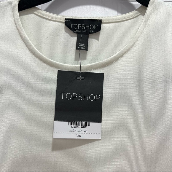 OFF WHITE SLIT DRESS - Picture 3 of 3